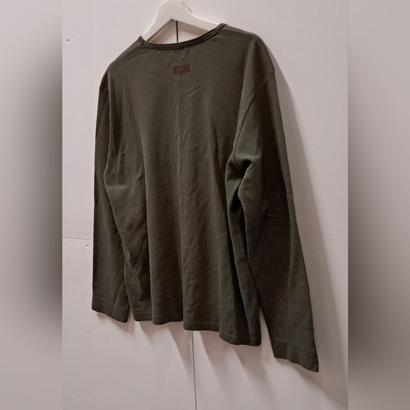 Tommy Hilfiger Tommy Jeans Mens Vintage T-Shirt Tee 90s Long Sleeve HQ Cotton XL - Picture 5 of 7